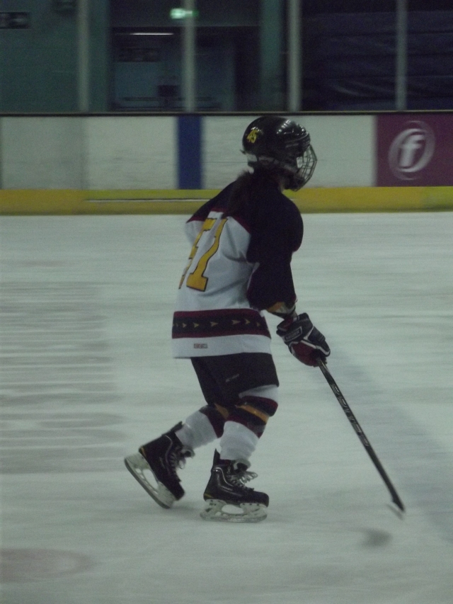 Monica Petrosino One of the new Lightning players - scored a goal against Slough